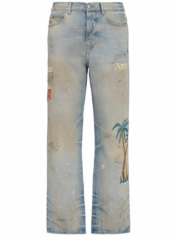 Photo: AMIRI Sinners Embroidered Jeans