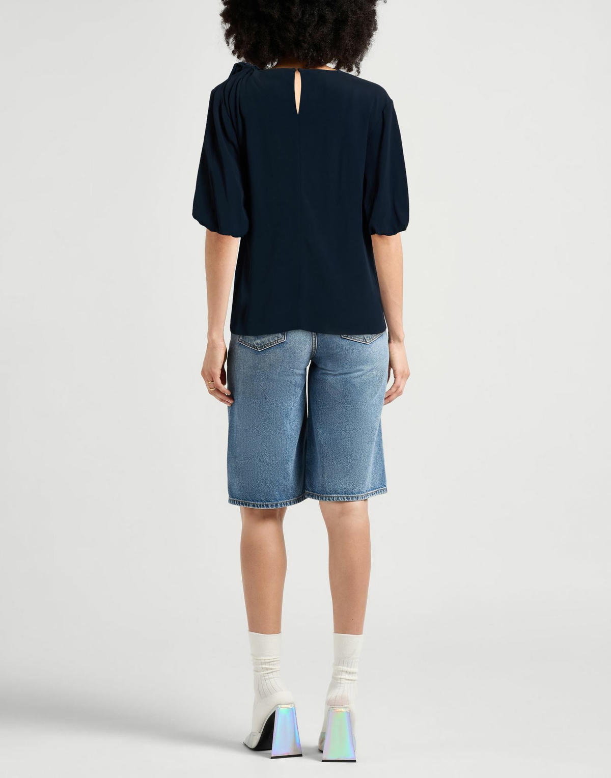 Erdem Womens Top in Navy