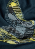 Vivienne Westwood Chaos Printed Cotton and Cashmere-blend Jumper Navy