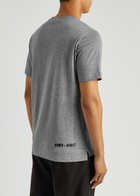 Moncler Grenoble Logo Cotton T-shirt Grey