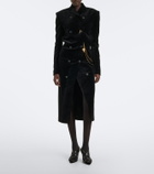 Khaite Rolon cotton double-breasted coat
