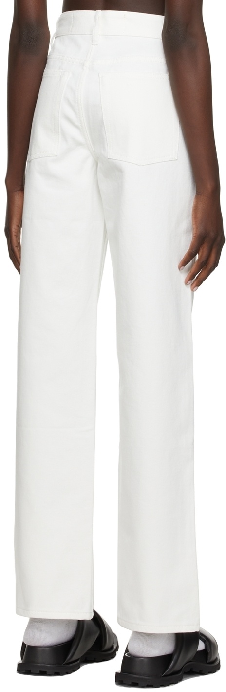 Jil Sander Off-White Standard Jeans