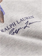 Polo Ralph Lauren - Logo-Print Cotton-Jersey T-Shirt - Gray