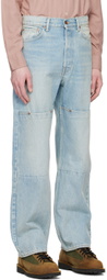 CARSON WACH Blue 'The Original 333' Jeans