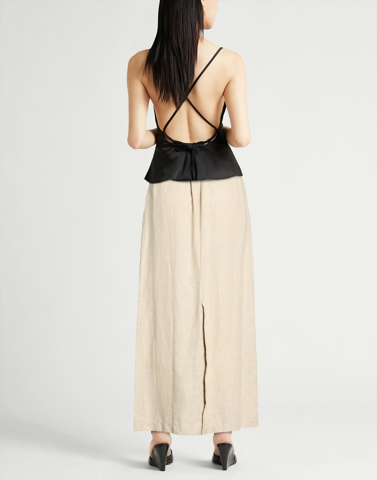 Faithfull Womens Maxi skirt in Beige
