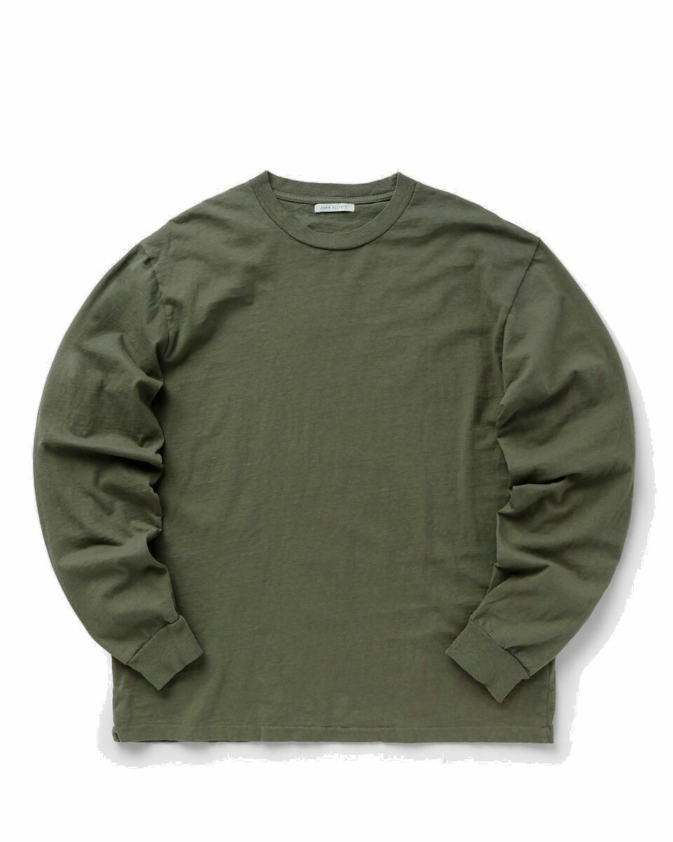 Photo: John Elliott Ls University Tee Green - Mens - Longsleeves