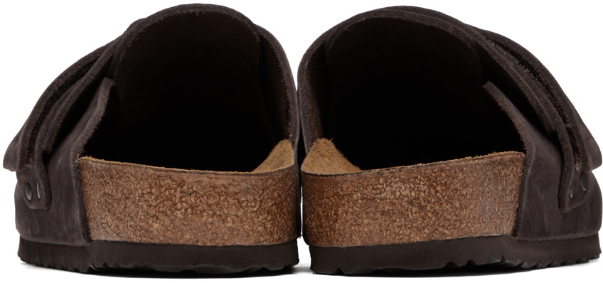 Birkenstock Brown Regular Nagoya Slip-On Loafers Birkenstock display picture 1