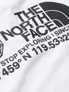 THE NORTH FACE - Logo-Print Cotton-Jersey T-Shirt - White - S
