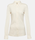 Toteme Cotton jersey shirt