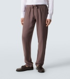 Fedeli Linen straight pants