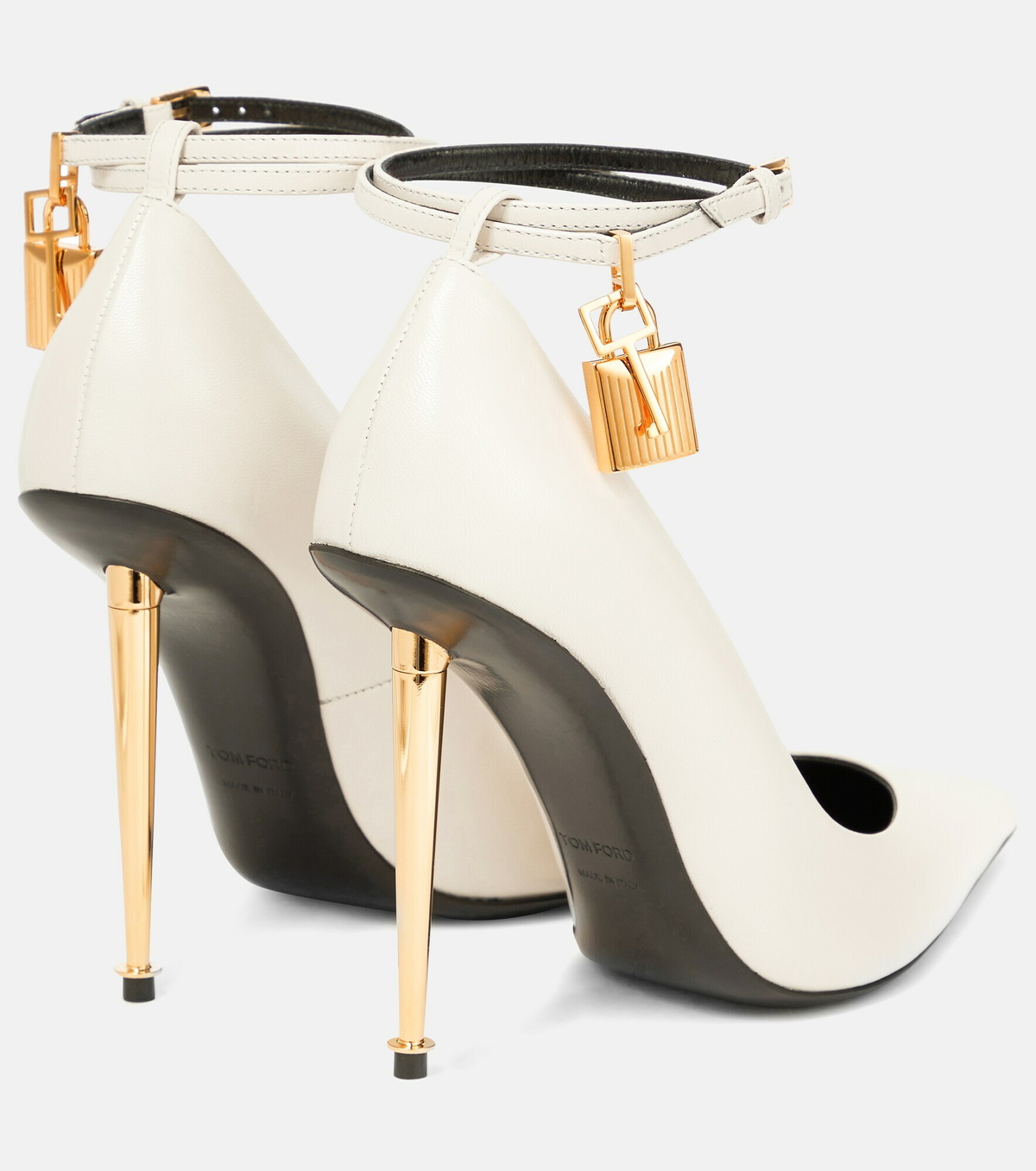 【関税＆送料込み】Tom Ford Pumps Padlock 65Mm Tom Ford Beige Patent Leather Padlock Pumps Size 39.5 | eBay