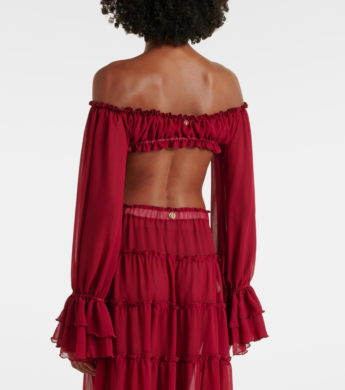 Bananhot Elma off-shoulder crop top