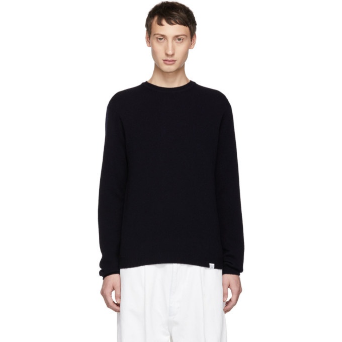 Photo: Norse Projects Navy Sigfred Sweater