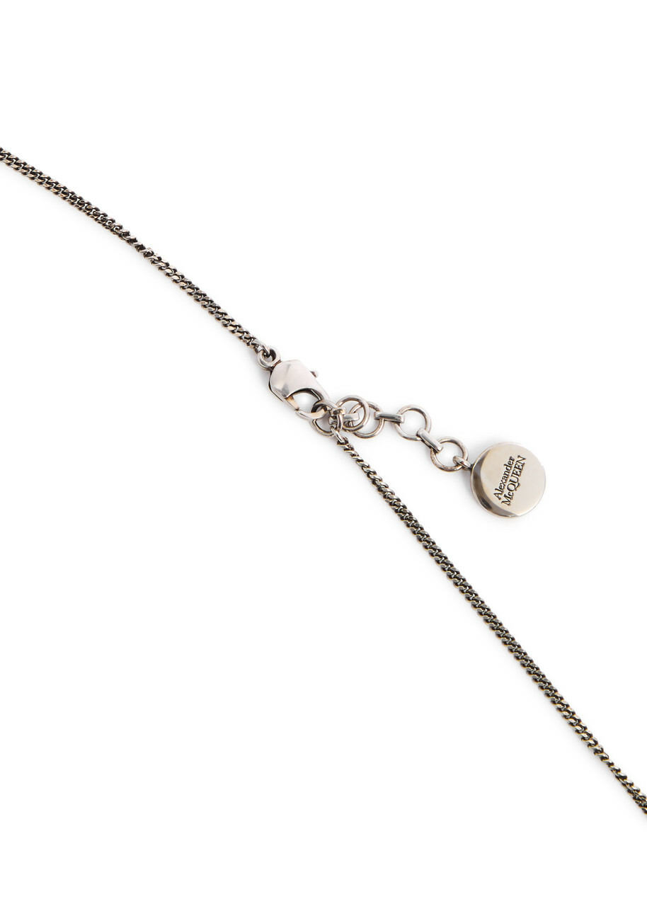 Alexander Mcqueen Thorn Necklace - Silver - One Size