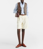 Ralph Lauren Collection Minetta wool gabardine Bermuda shorts