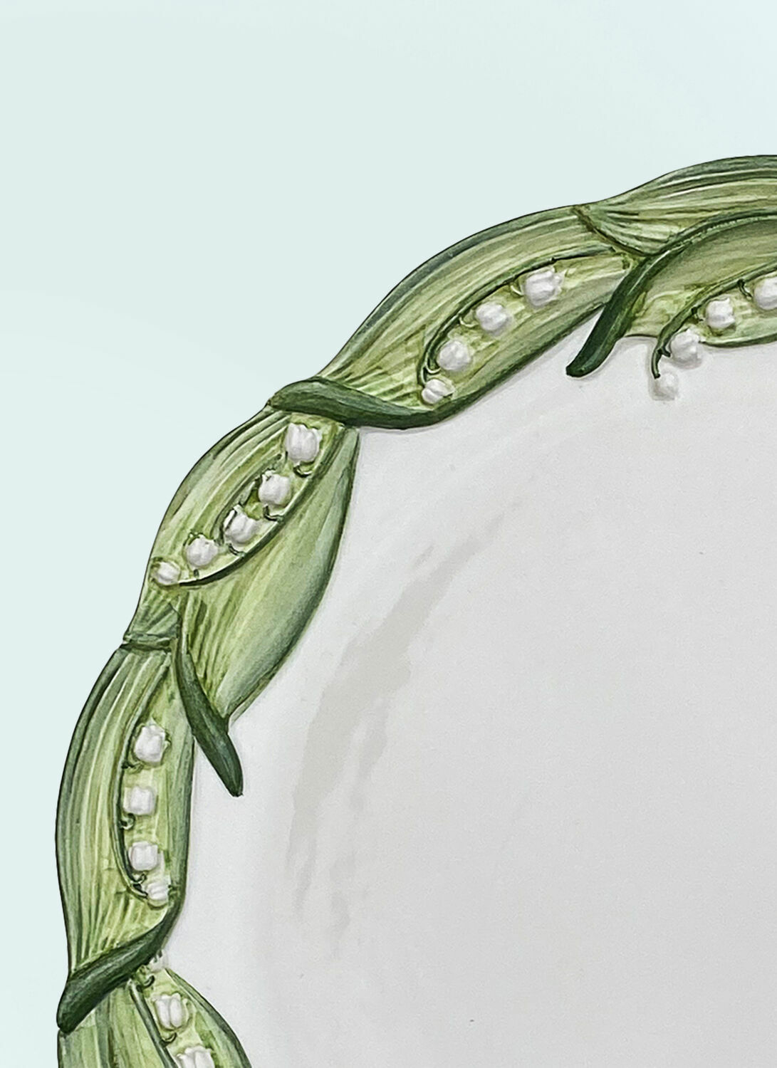 Les-Ottomans Lily Of The Valley Presentation Plate