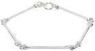 TAKAHIROMIYASHITA TheSoloist. Silver Skeleton Bone Bracelet