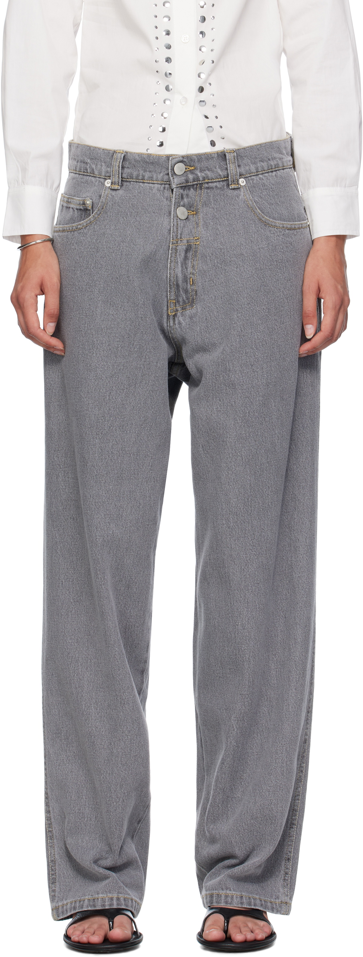 gimaguas ホワイト ツイスト ファニーバック Gimaguas White Twist Fanny Pack Gimaguas