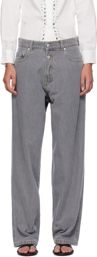 Photo: Gimaguas Gray Baggy Jeans