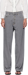 Gimaguas Gray Baggy Jeans