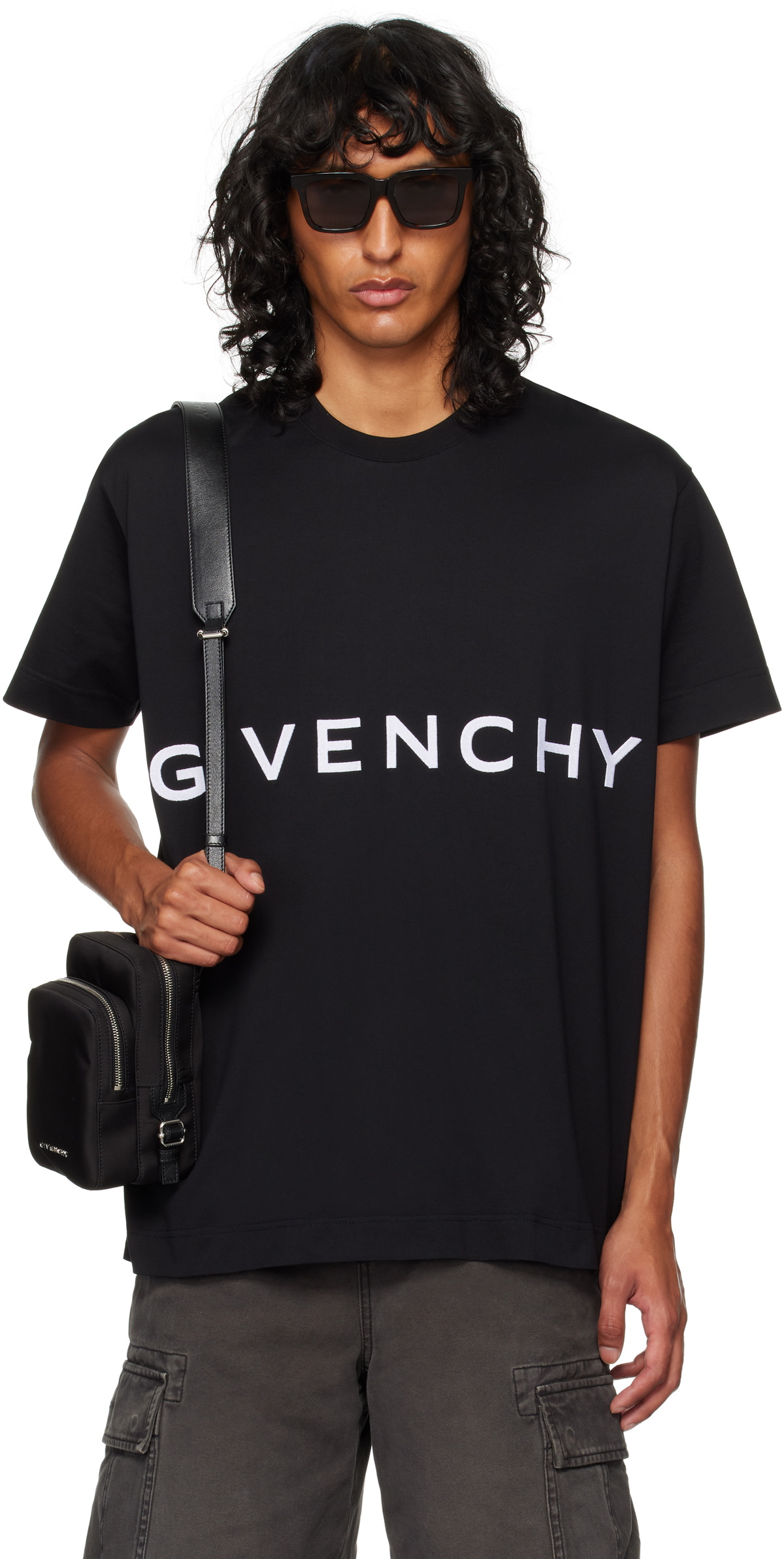 正規店買付【GIVENCHY】4G ブラックコットンTシャツ 正規店買付【GIVENCHY】4G ブラックコットンTシャツ 早期完売