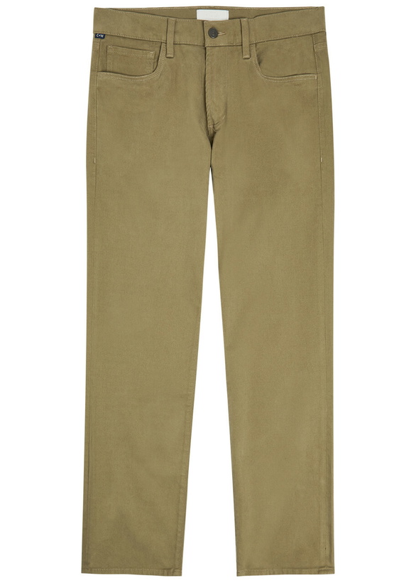 Photo: Citizens OF Humanity Elijah Straight-leg Stretch-twill Trousers Beige