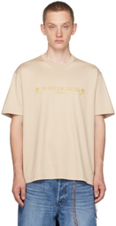 MASTERMIND WORLD Beige Printed T-Shirt