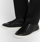 Fendi - I See You Embellished Leather Sneakers - Black