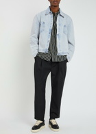 Ymc Loft Panelled Denim Jacket Indigo