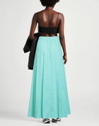 Jijil Womens Maxi skirt Light in Green