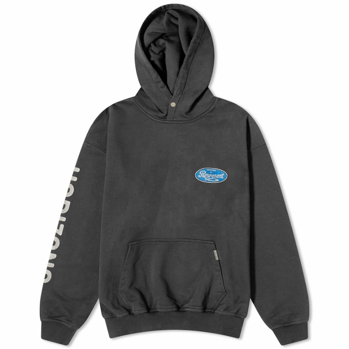 Photo: Represent Classic Parts Hoodie in Aged Black