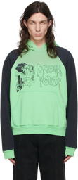 Liberal Youth Ministry Green Cotton Hoodie