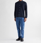 Séfr - Hampus Crepe Shirt - Blue