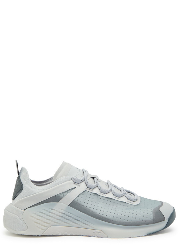 Photo: Adidas X Stella Mccartney Training Dropset 4 Mesh Sneakers Grey