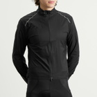 Rapha Men's Brevet Element Wind Jacket in Black/Grey