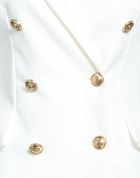 Chiara Boni La Petite Robe Womens Blazer in White