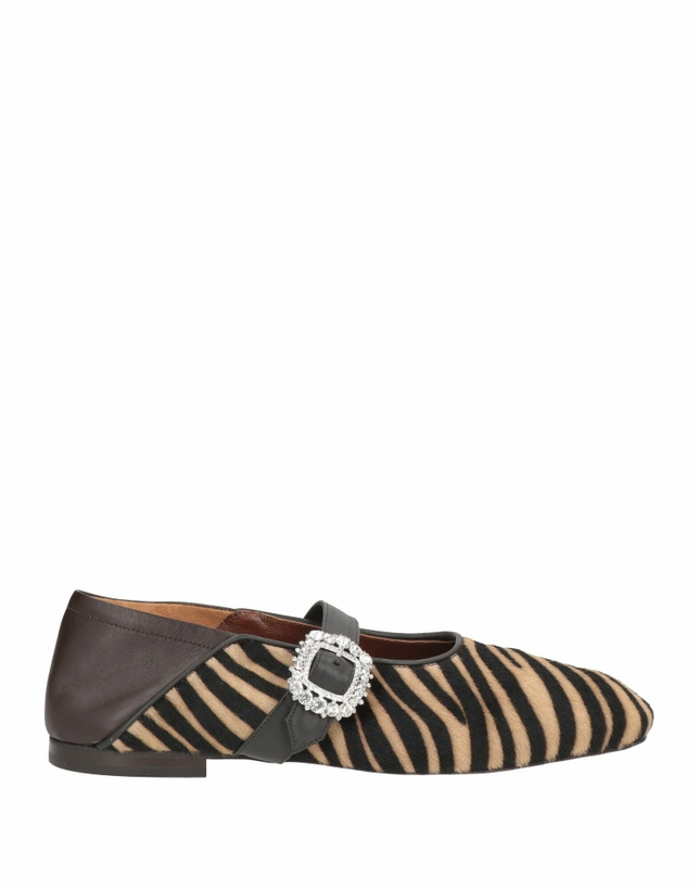 Photo: Wales Bonner Womens Ballet flats in Beige