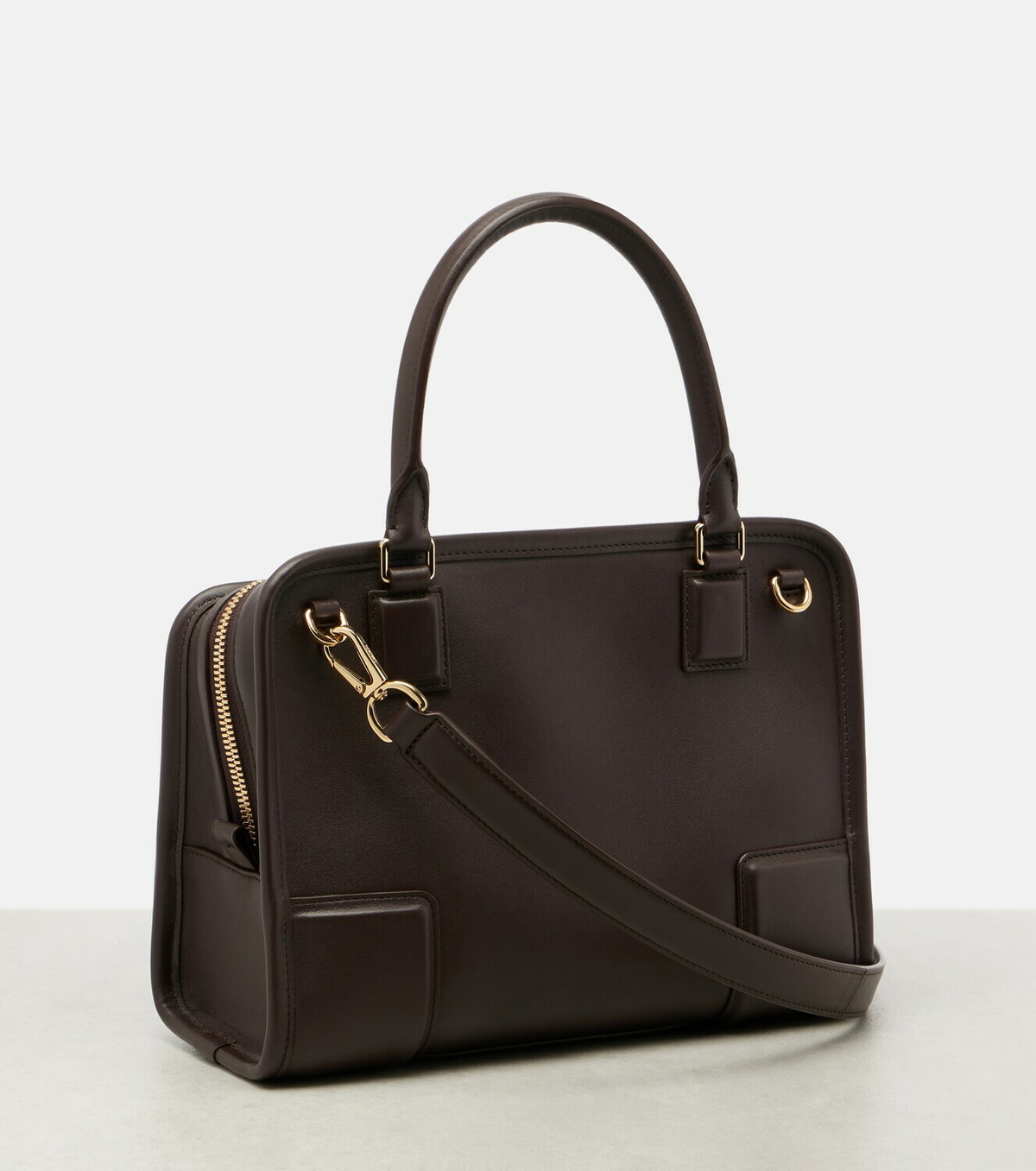 Loewe Amazona 180 Small leather top-handle bag