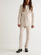 Givenchy - Slim-Fit Virgin Wool Suit Trousers - Neutrals