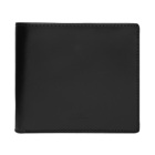 A.P.C. New London Billfold Wallet in Black/Black