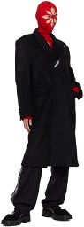 KUSIKOHC Black Cutout Coat