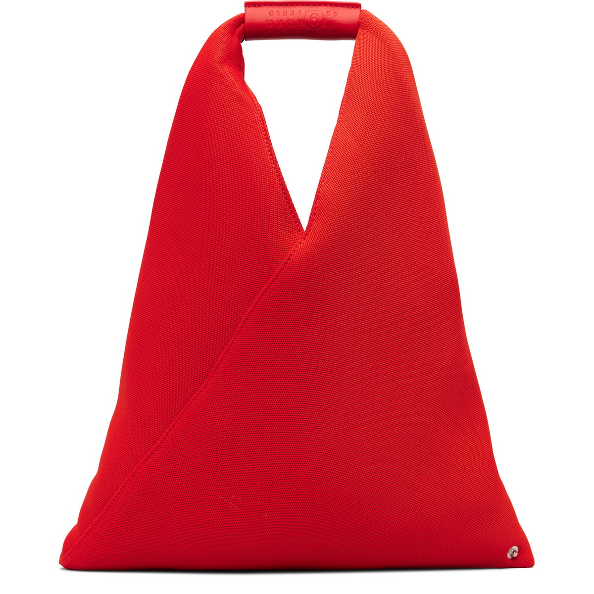 MM6 Maison Margiela Orange Small Triangle Tote