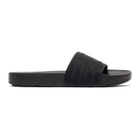 Baja East Black Fila Edition Drifter Slides