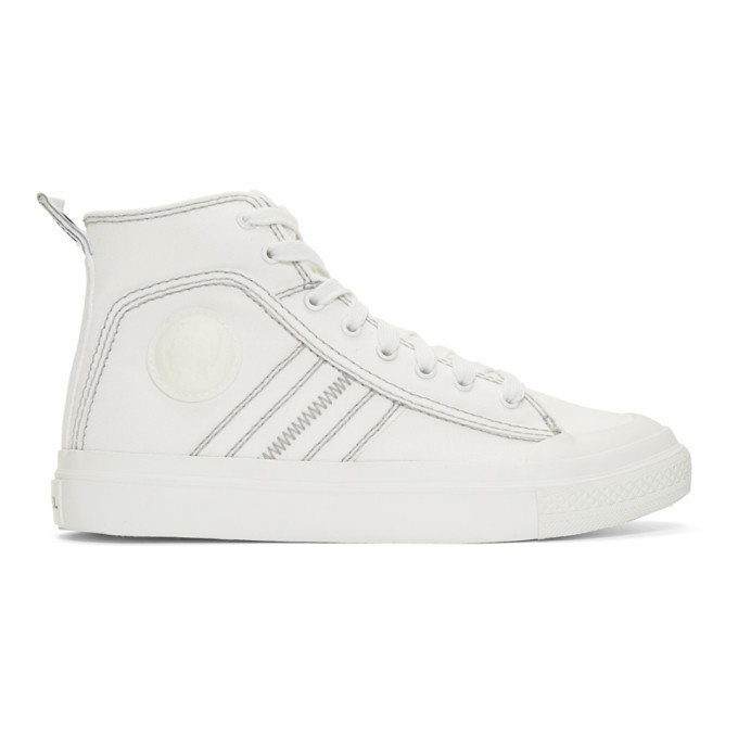 Photo: Diesel White S-Astico Sneakers