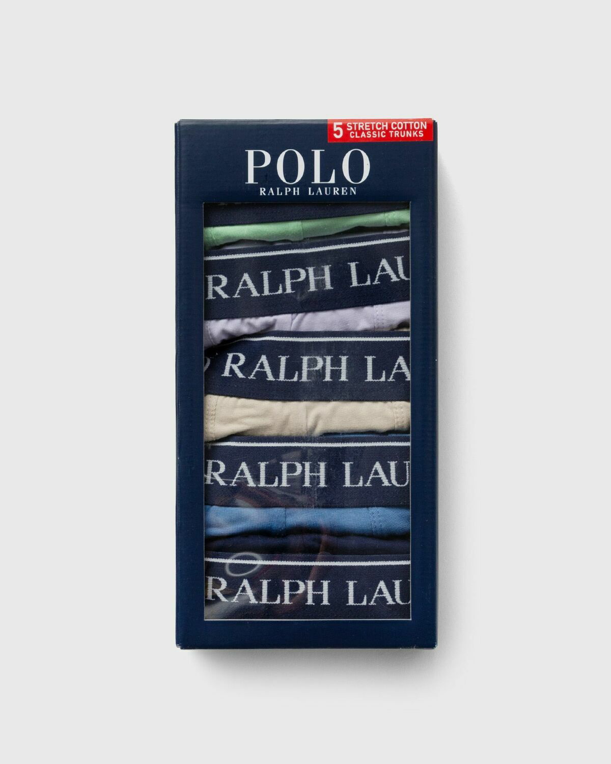 Polo Ralph Lauren Classic Trunk 5 Pack Multi - Mens - Boxers