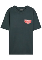 Club 1984 Racing Printed Cotton T-shirt Grey