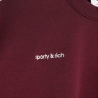 Adidas Women's X Sporty & Rich Sweatshirt in Maroon