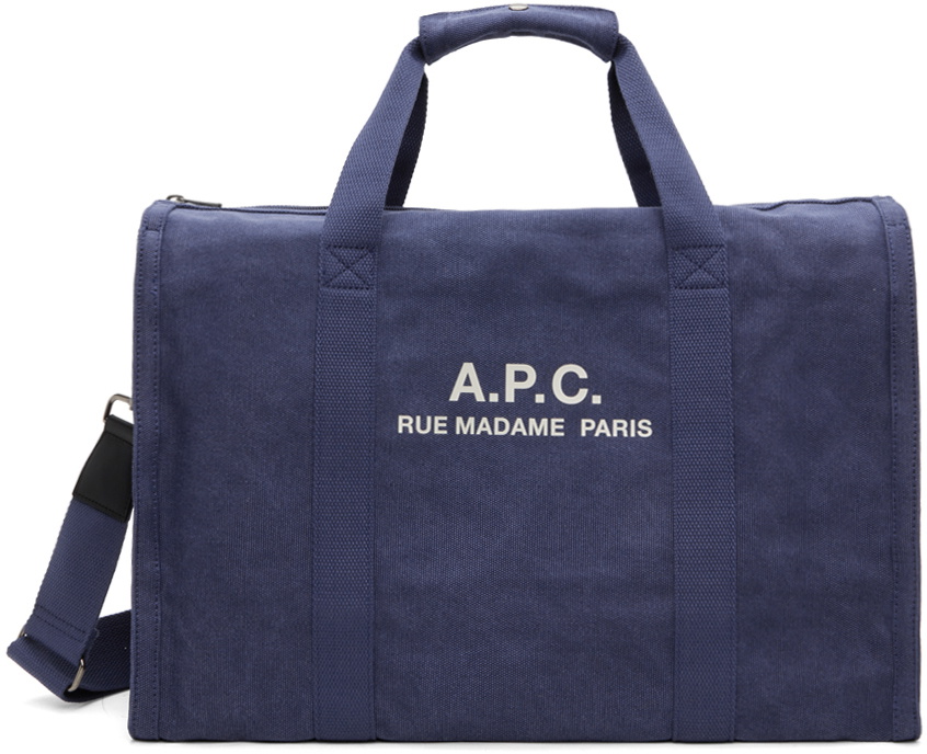 Photo: A.P.C. Blue Recuperation Gym Bag