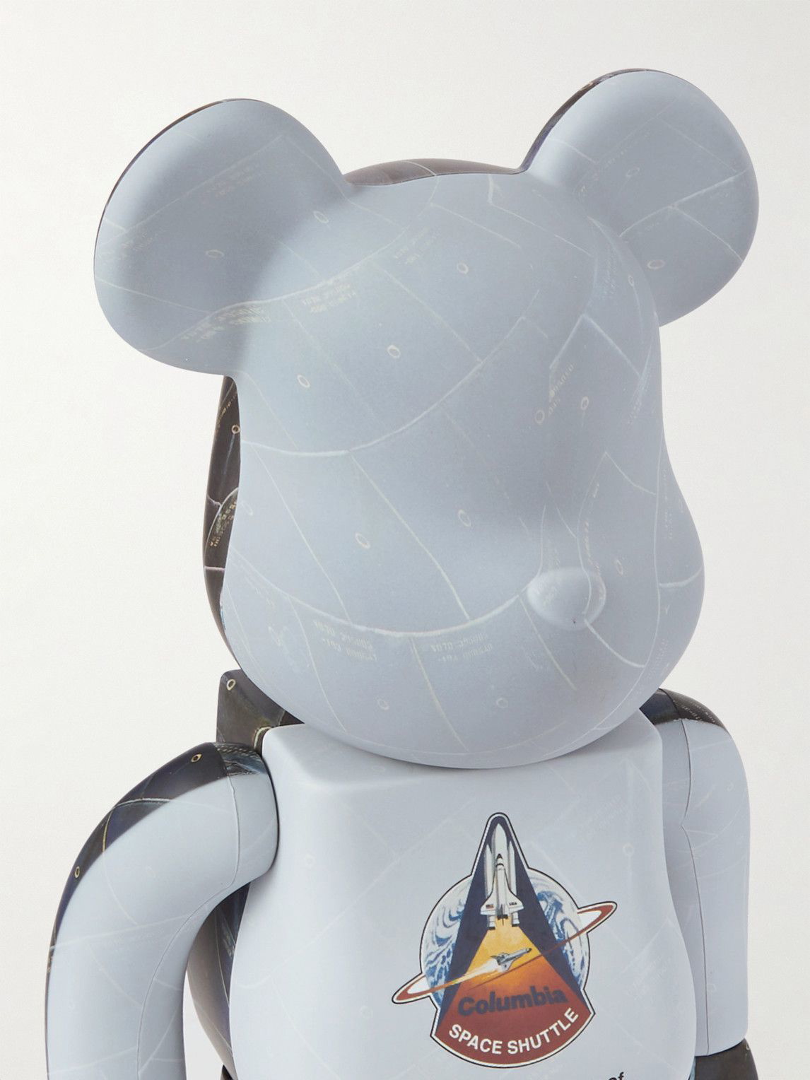 BE@RBRICK - Space Shuttle 100% 400% Printed PVC Figurine Set BE@RBRICK