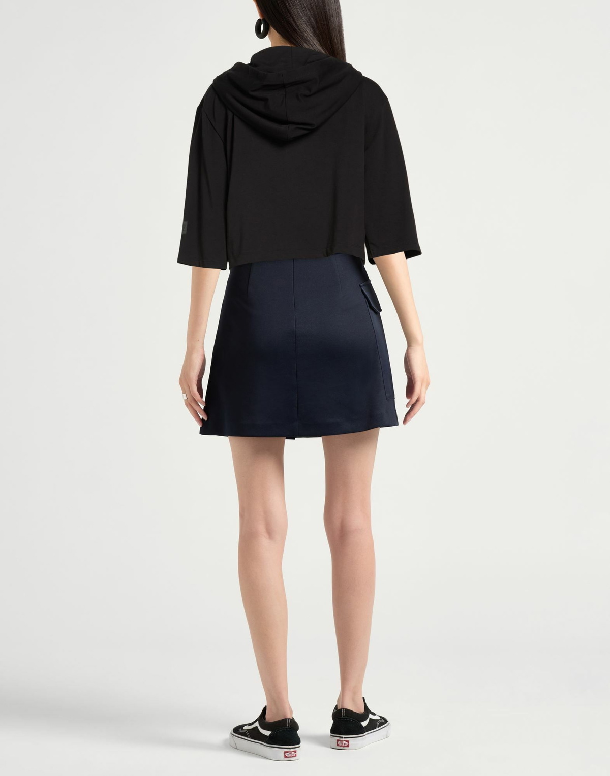 Shoe Womens Sweatshirt in Black